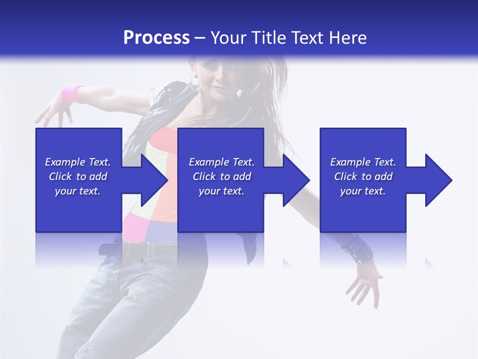 One Colour Breakdance PowerPoint Template