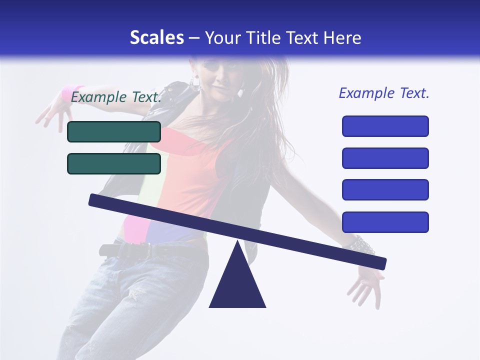 One Colour Breakdance PowerPoint Template