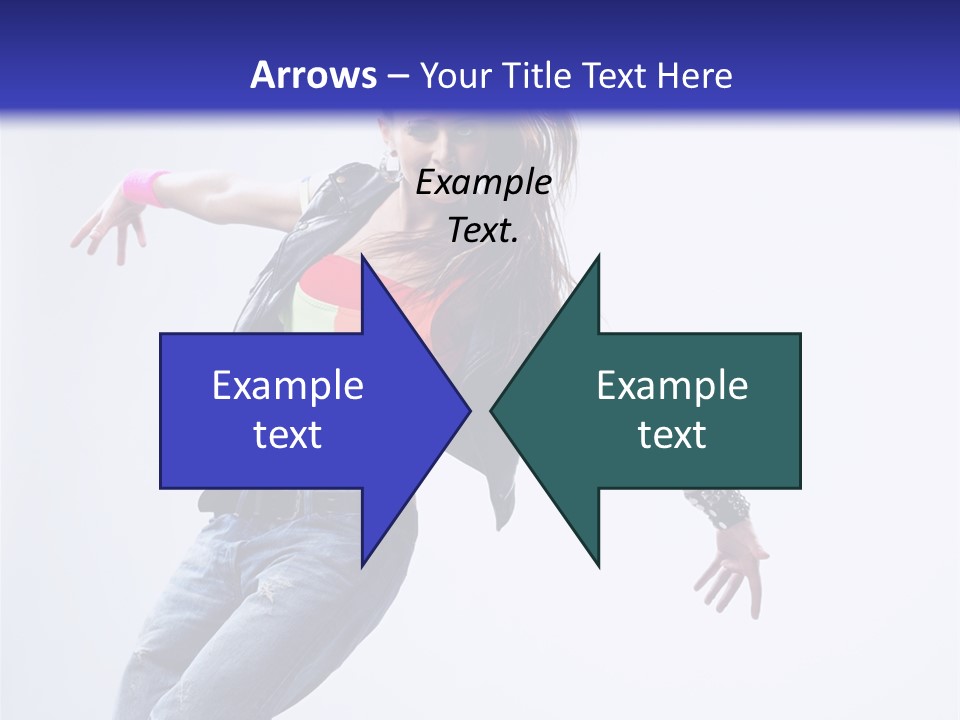 One Colour Breakdance PowerPoint Template