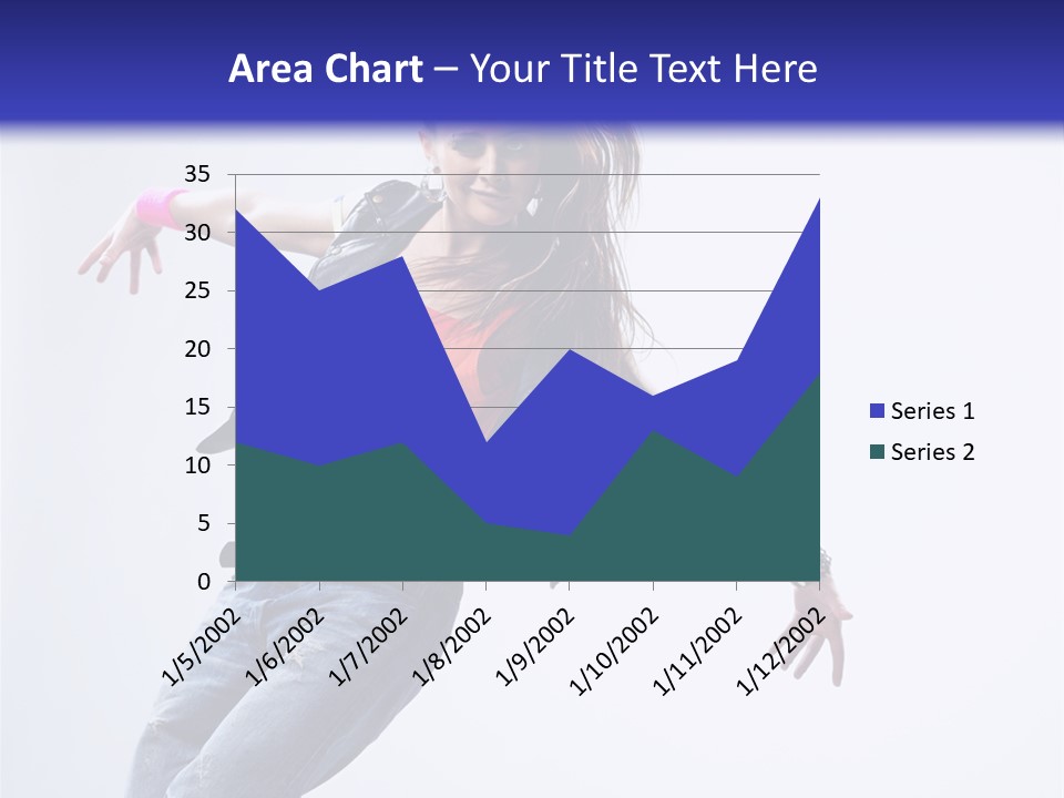 One Colour Breakdance PowerPoint Template