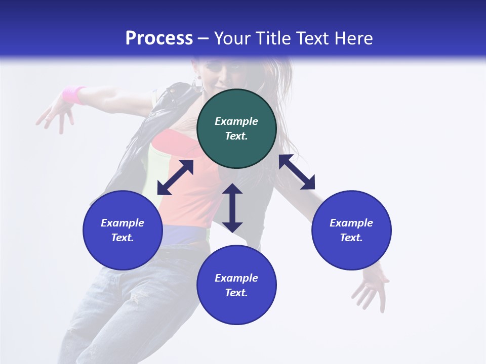 One Colour Breakdance PowerPoint Template