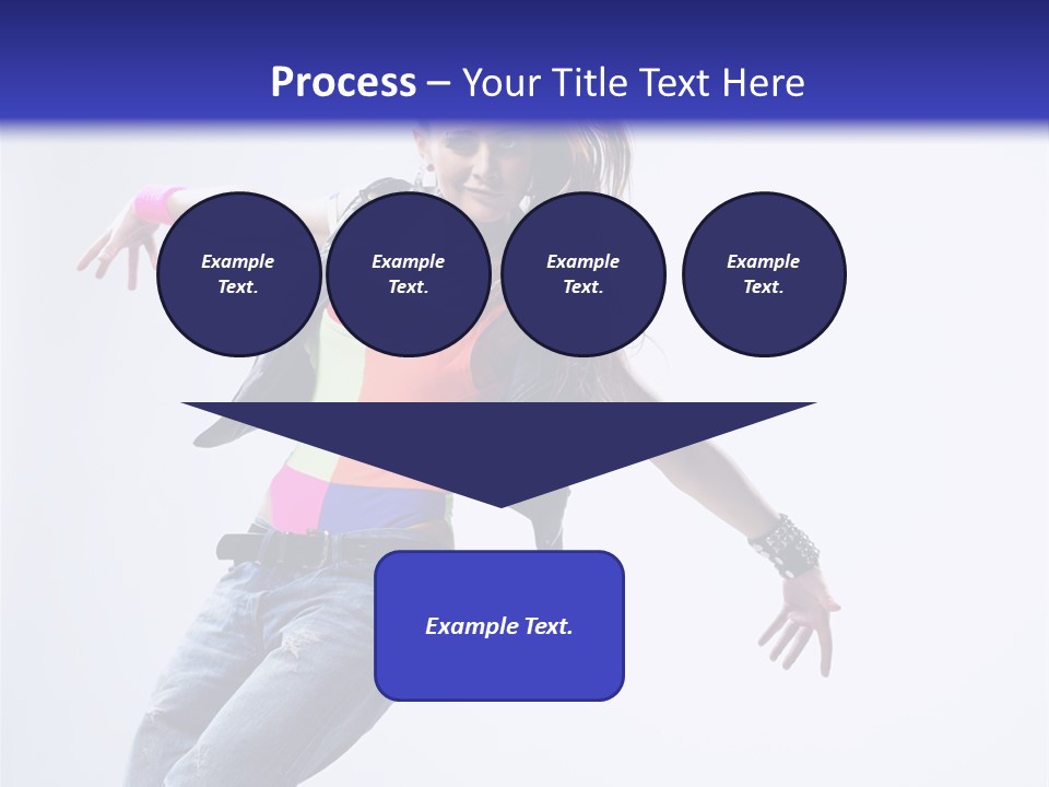 One Colour Breakdance PowerPoint Template