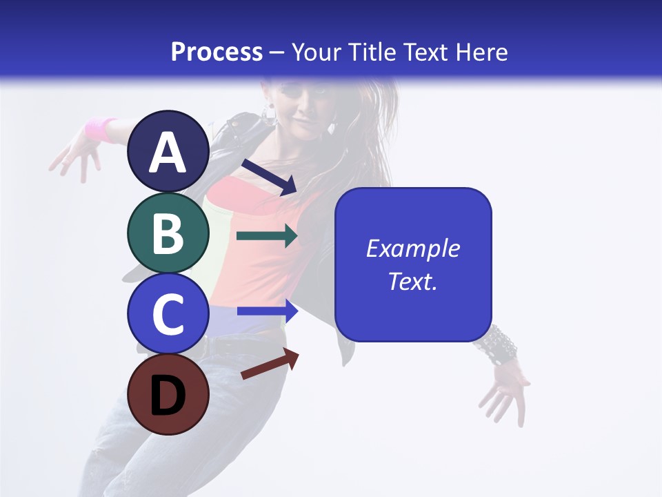 One Colour Breakdance PowerPoint Template