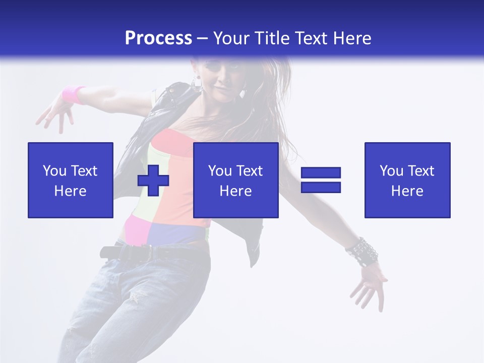 One Colour Breakdance PowerPoint Template