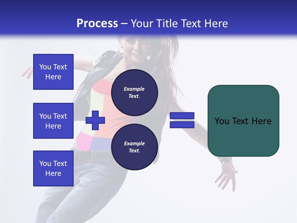 One Colour Breakdance PowerPoint Template