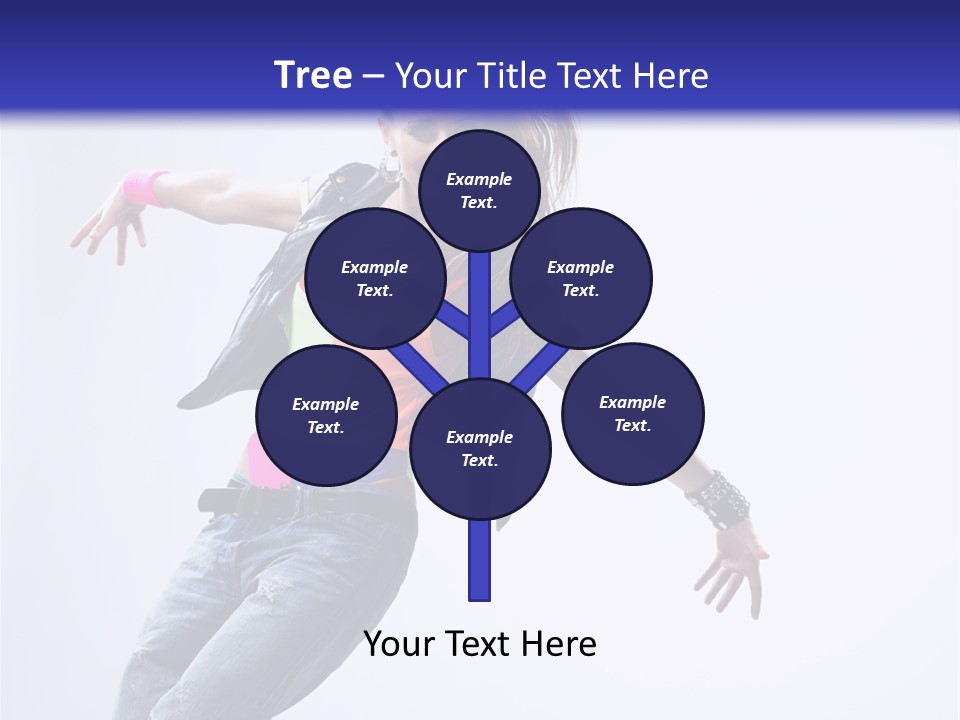 One Colour Breakdance PowerPoint Template