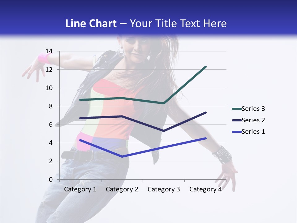 One Colour Breakdance PowerPoint Template