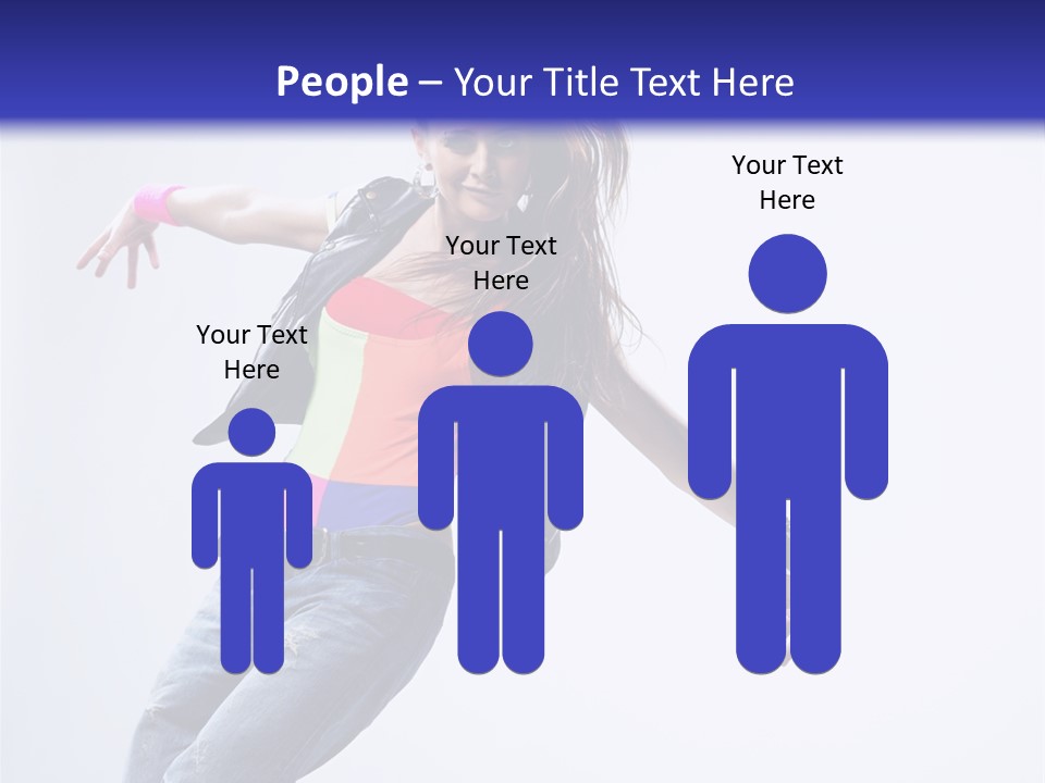 One Colour Breakdance PowerPoint Template