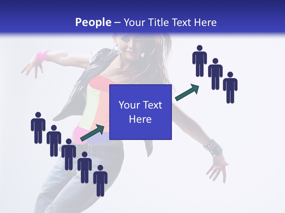 One Colour Breakdance PowerPoint Template