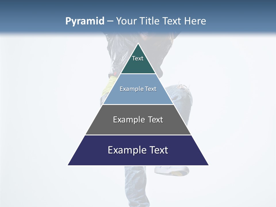 Woman Young Gymnastic PowerPoint Template