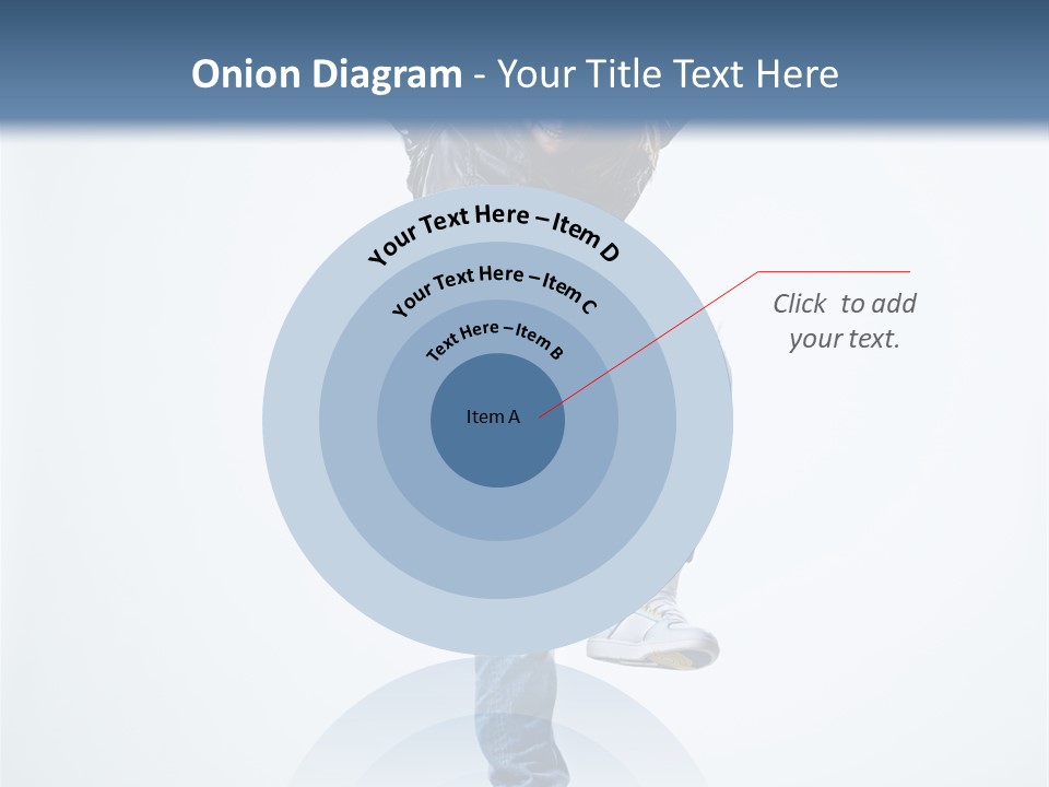 Woman Young Gymnastic PowerPoint Template