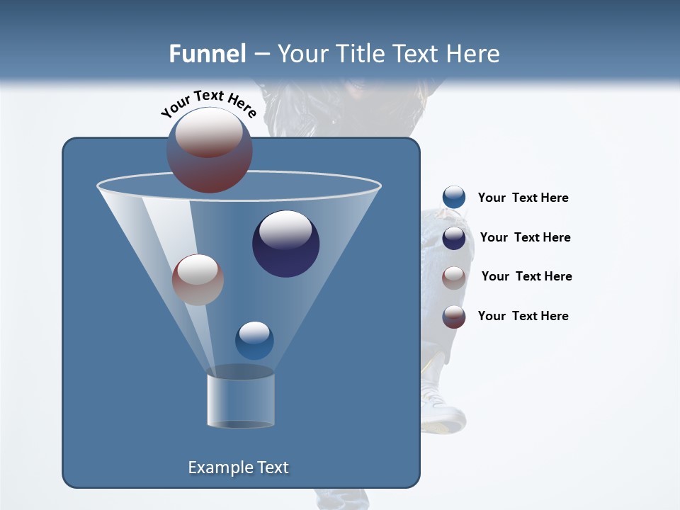 Woman Young Gymnastic PowerPoint Template