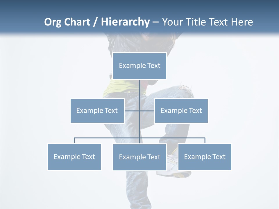 Woman Young Gymnastic PowerPoint Template