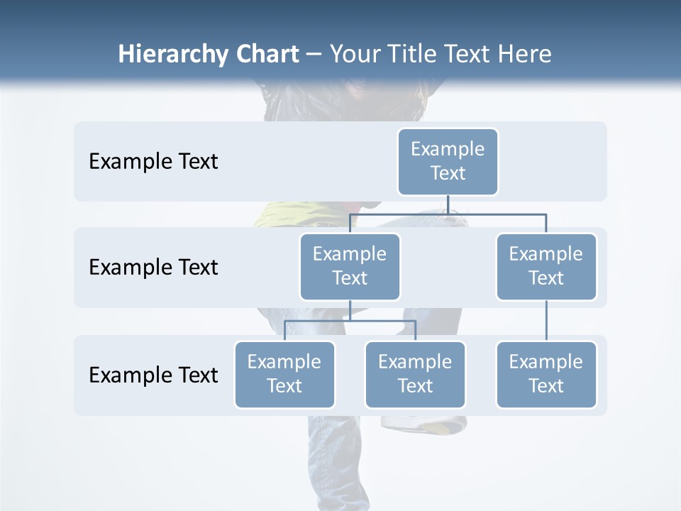 Woman Young Gymnastic PowerPoint Template