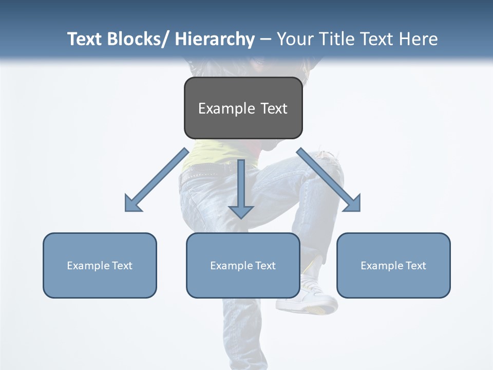 Woman Young Gymnastic PowerPoint Template