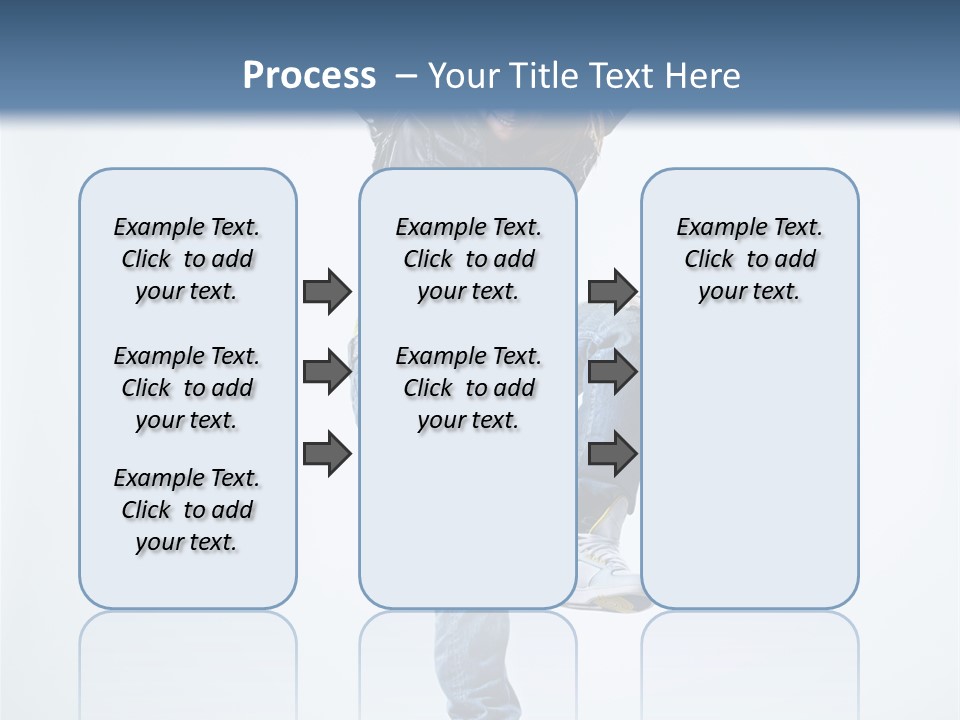 Woman Young Gymnastic PowerPoint Template