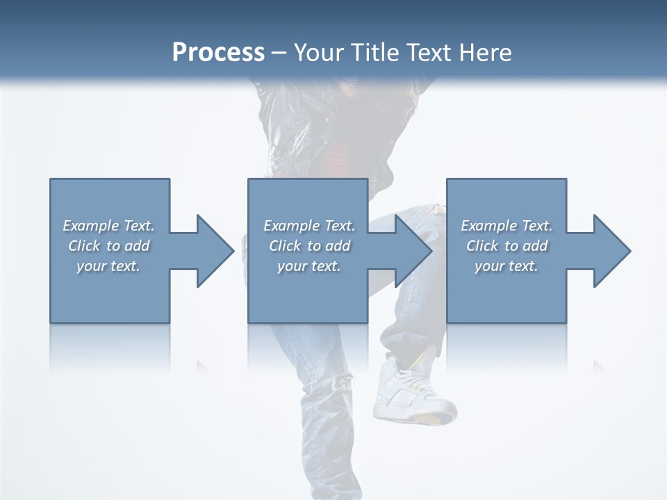 Woman Young Gymnastic PowerPoint Template