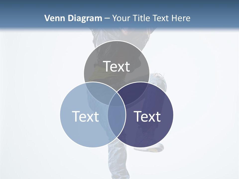 Woman Young Gymnastic PowerPoint Template