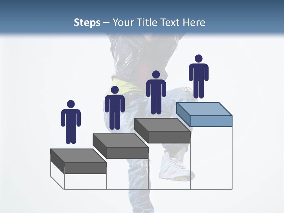 Woman Young Gymnastic PowerPoint Template