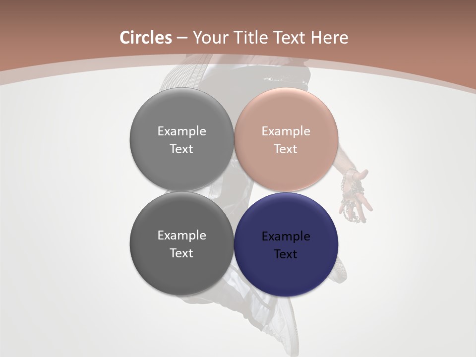 Agility Posing Breakdancer PowerPoint Template