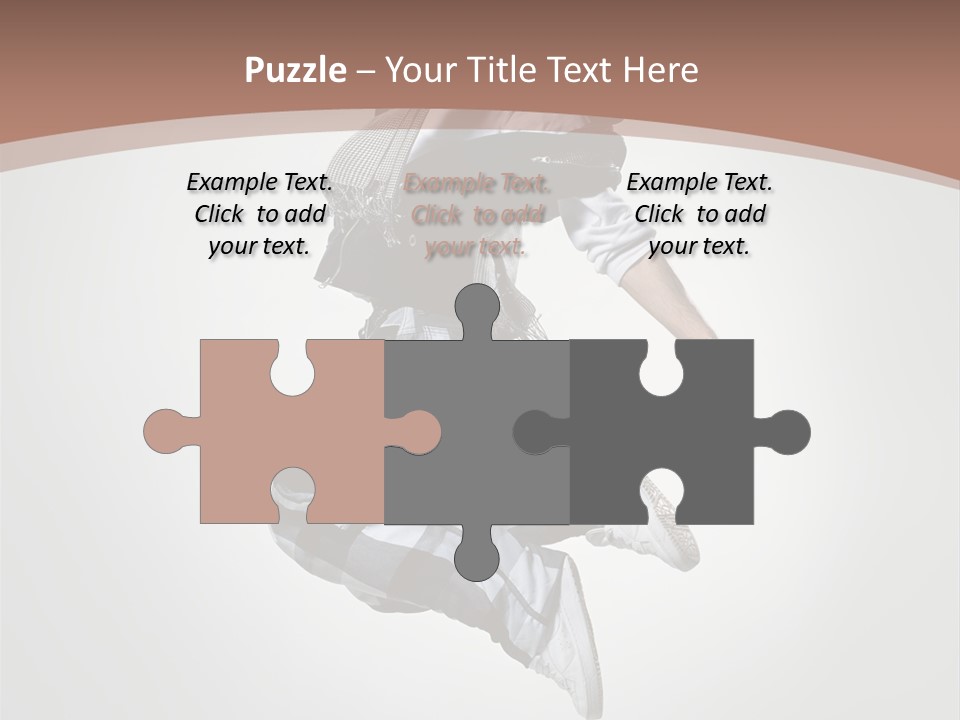 Agility Posing Breakdancer PowerPoint Template