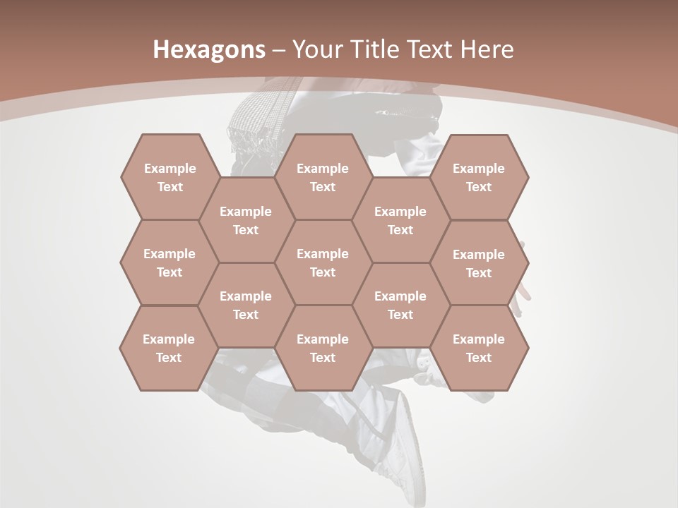 Agility Posing Breakdancer PowerPoint Template