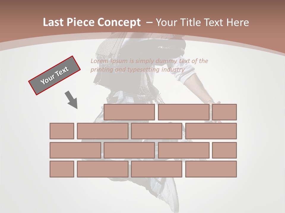 Agility Posing Breakdancer PowerPoint Template