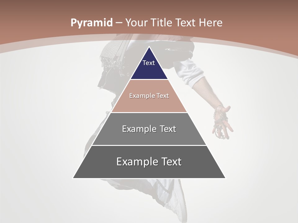 Agility Posing Breakdancer PowerPoint Template