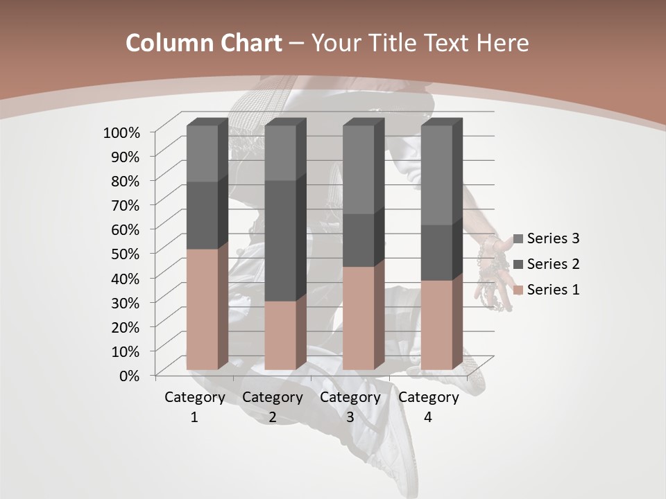 Agility Posing Breakdancer PowerPoint Template