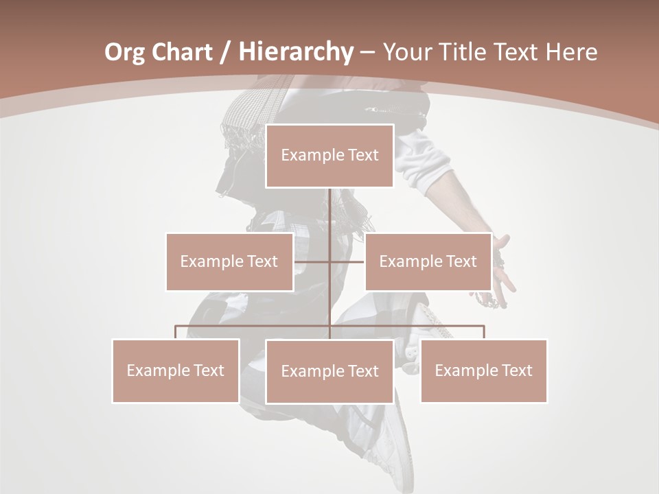 Agility Posing Breakdancer PowerPoint Template