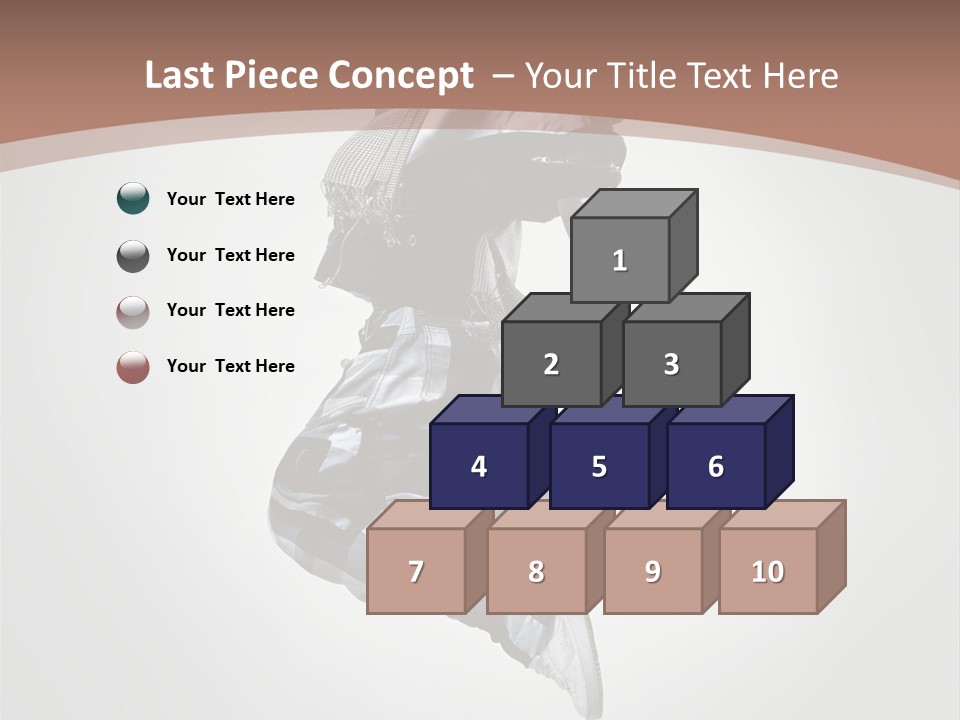 Agility Posing Breakdancer PowerPoint Template