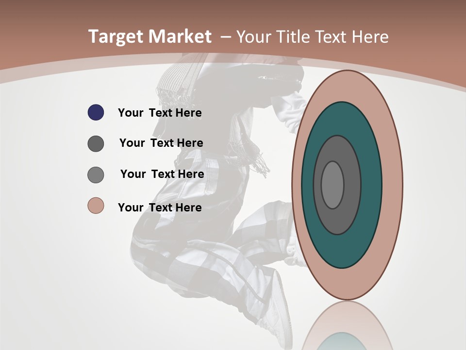 Agility Posing Breakdancer PowerPoint Template