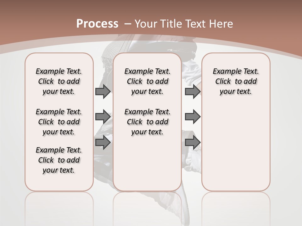 Agility Posing Breakdancer PowerPoint Template