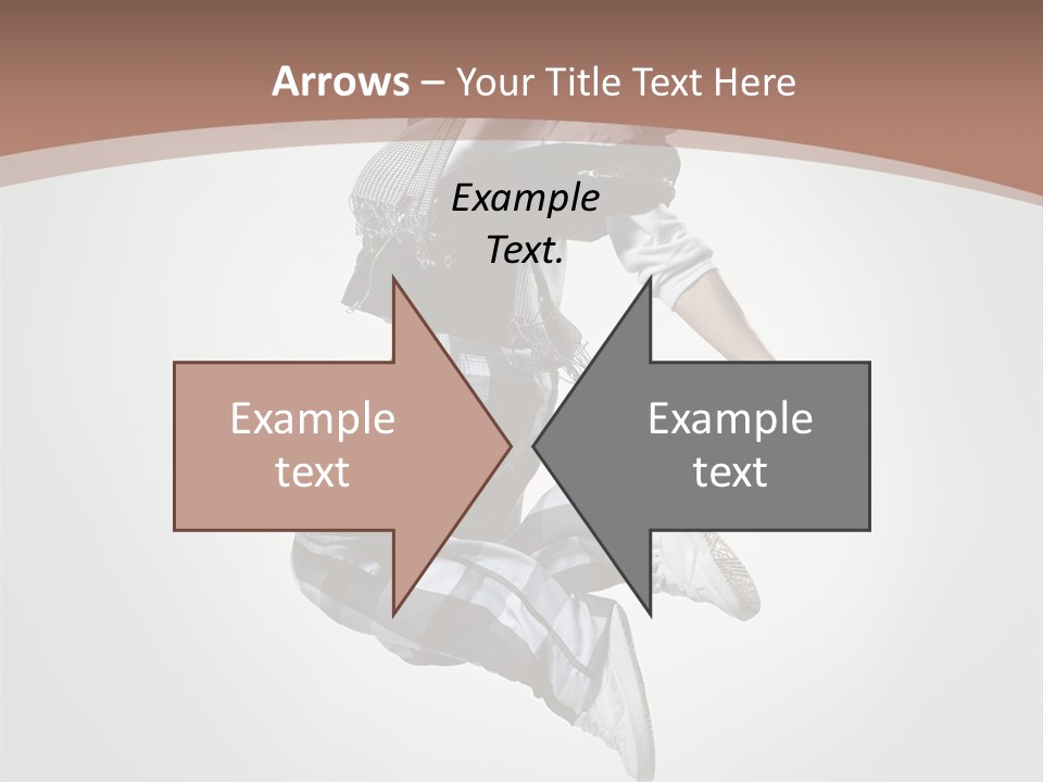 Agility Posing Breakdancer PowerPoint Template