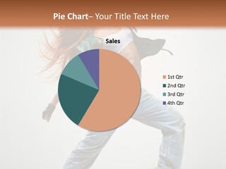 Dancer One Girl PowerPoint Template