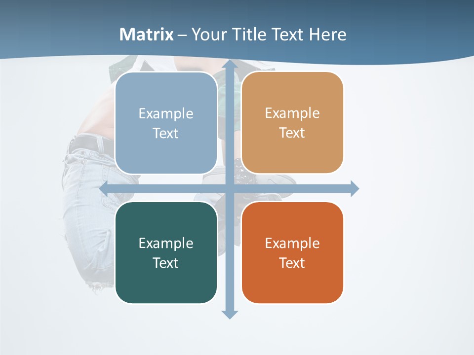 Girl Woman Fun PowerPoint Template