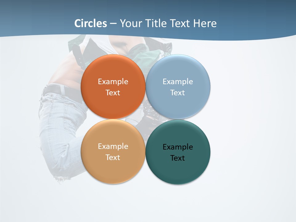 Girl Woman Fun PowerPoint Template