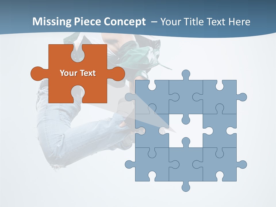 Girl Woman Fun PowerPoint Template