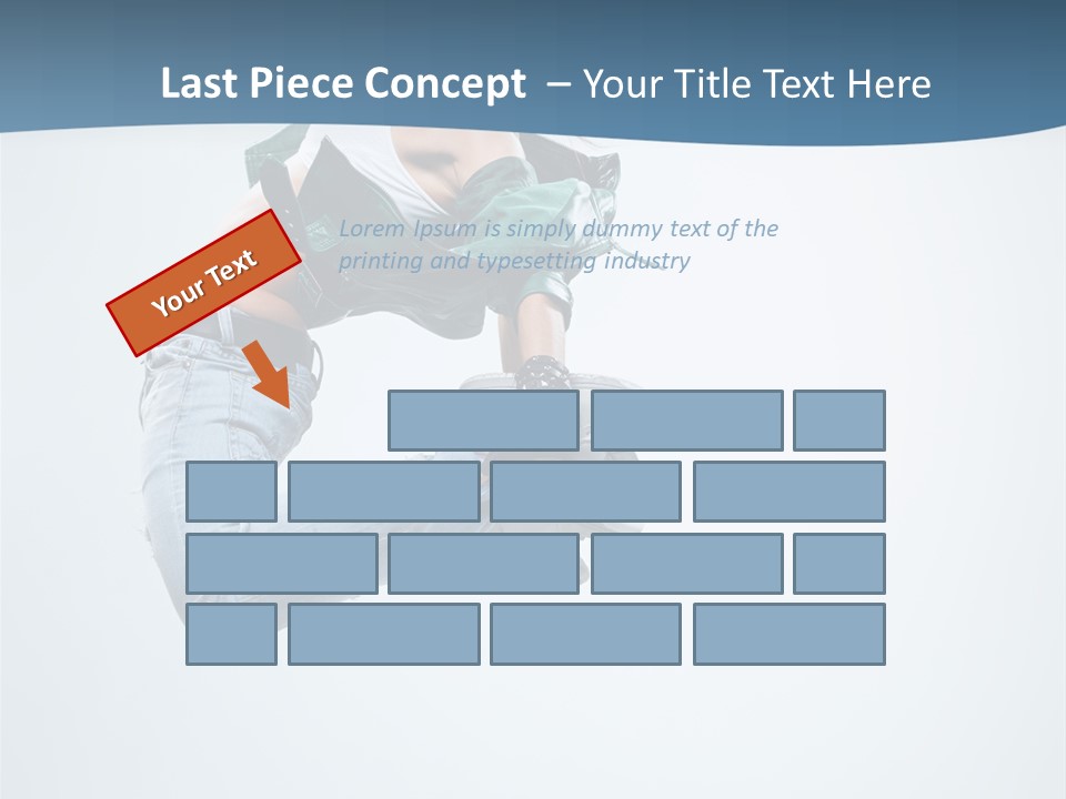 Girl Woman Fun PowerPoint Template