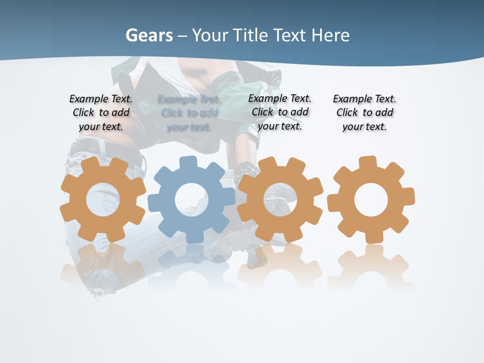 Girl Woman Fun PowerPoint Template