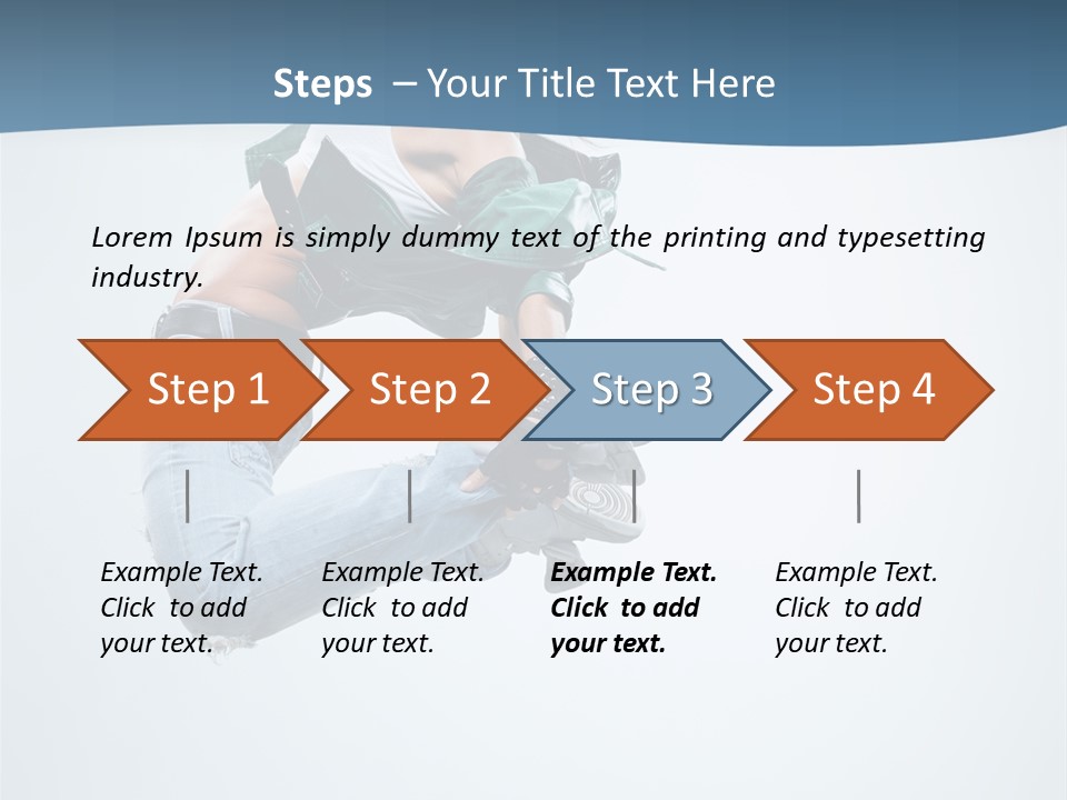 Girl Woman Fun PowerPoint Template