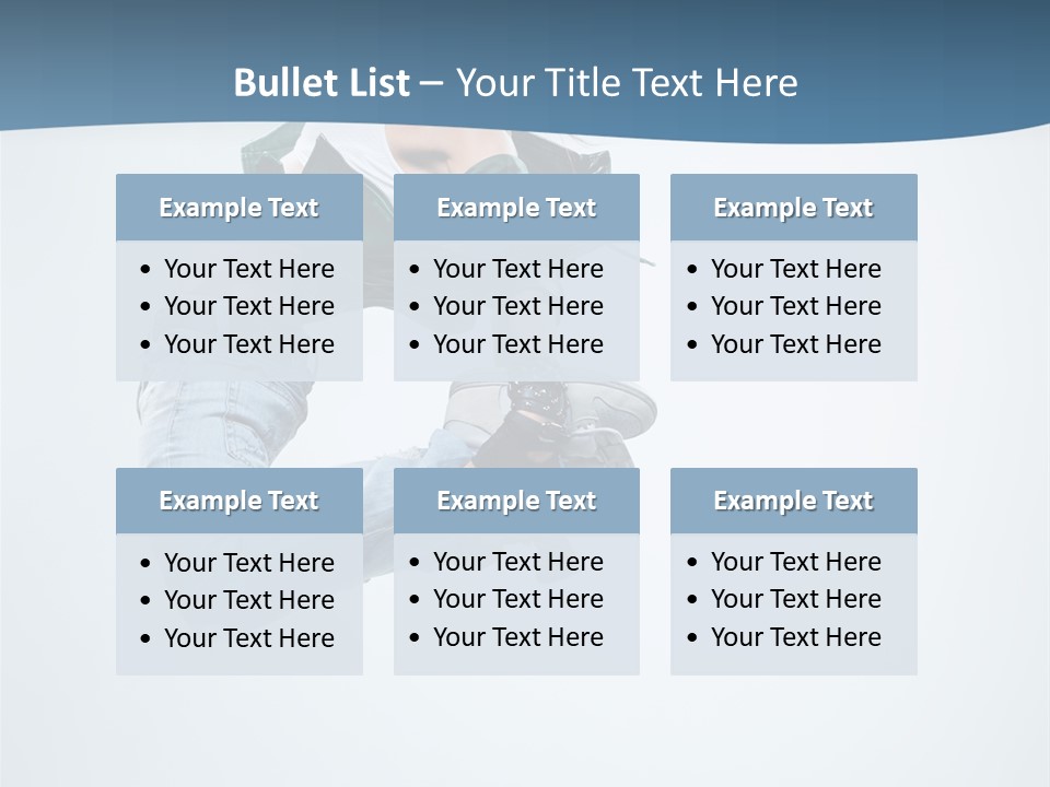 Girl Woman Fun PowerPoint Template