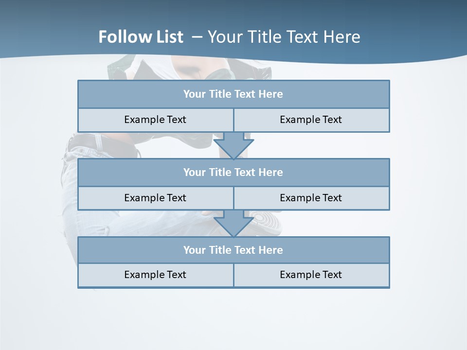 Girl Woman Fun PowerPoint Template