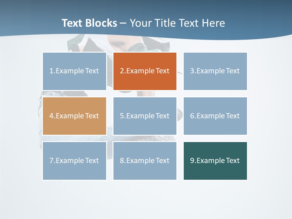 Girl Woman Fun PowerPoint Template