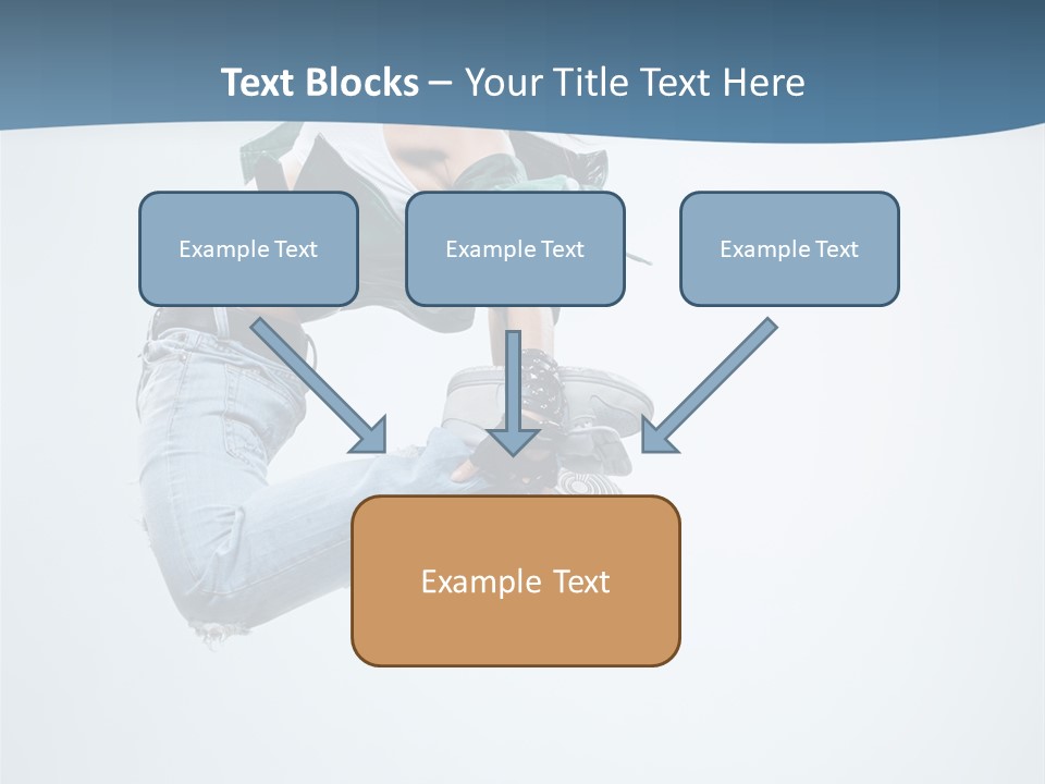 Girl Woman Fun PowerPoint Template