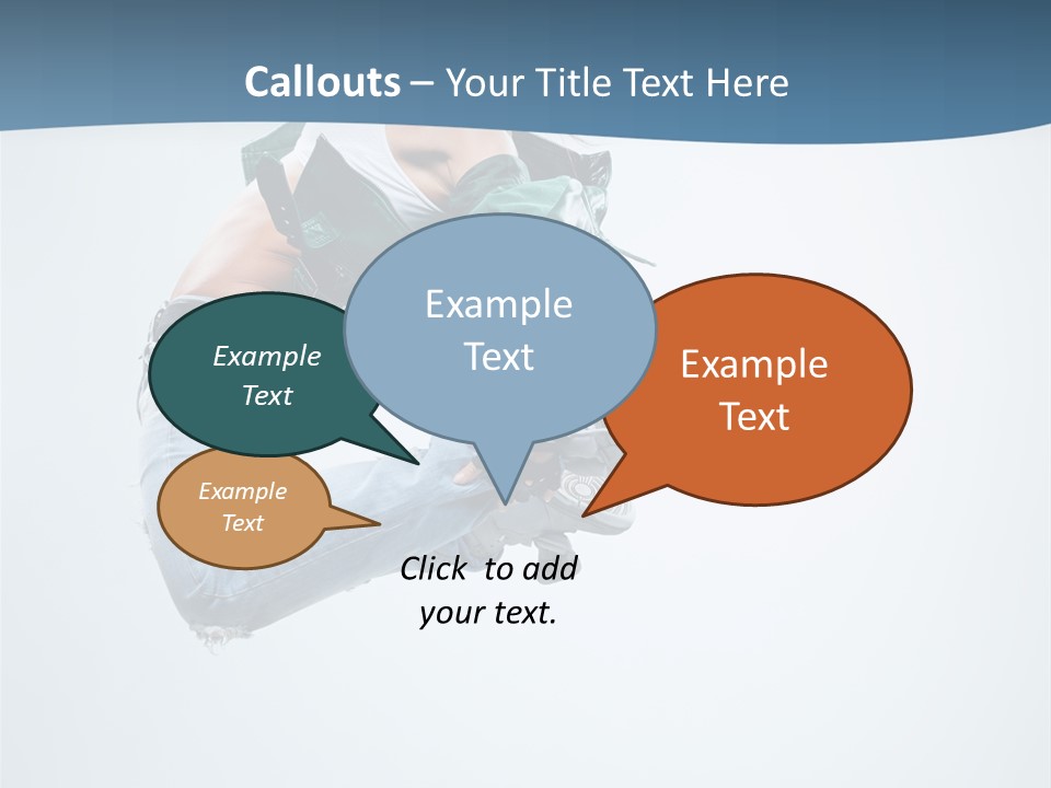 Girl Woman Fun PowerPoint Template