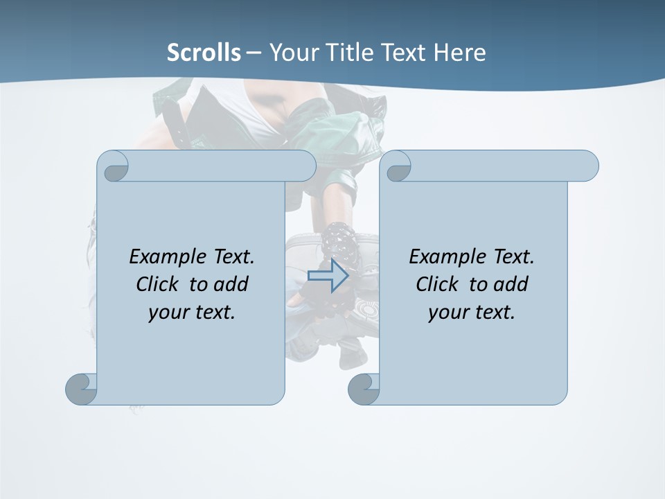 Girl Woman Fun PowerPoint Template