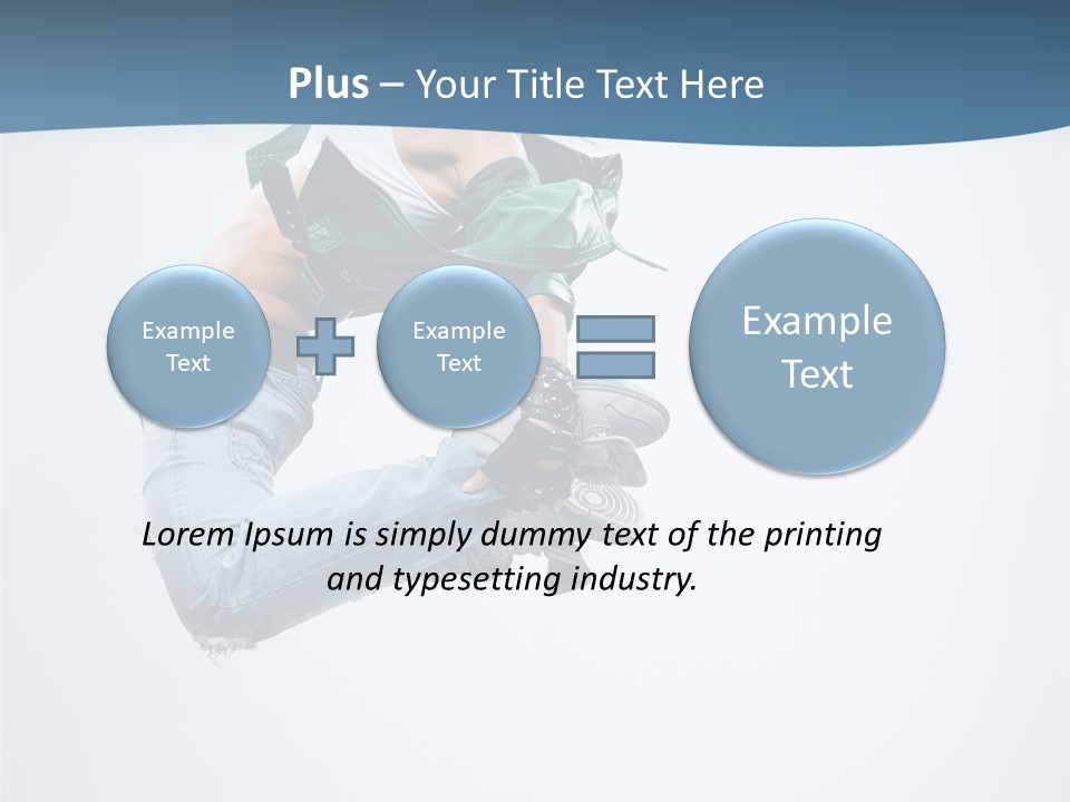 Girl Woman Fun PowerPoint Template