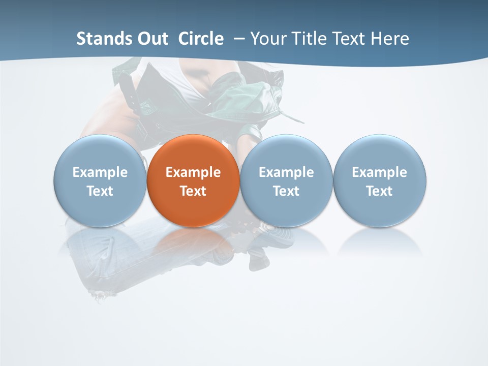 Girl Woman Fun PowerPoint Template