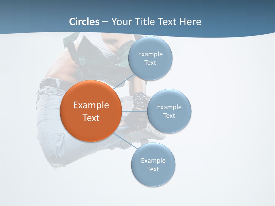 Girl Woman Fun PowerPoint Template